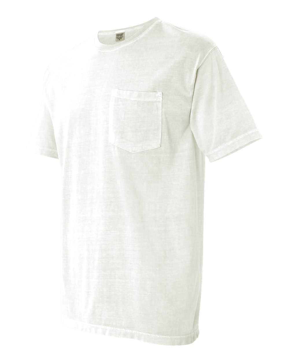 Comfort Colors Garment-Dyed Heavyweight Pocket T-Shirt 6030 #color_White