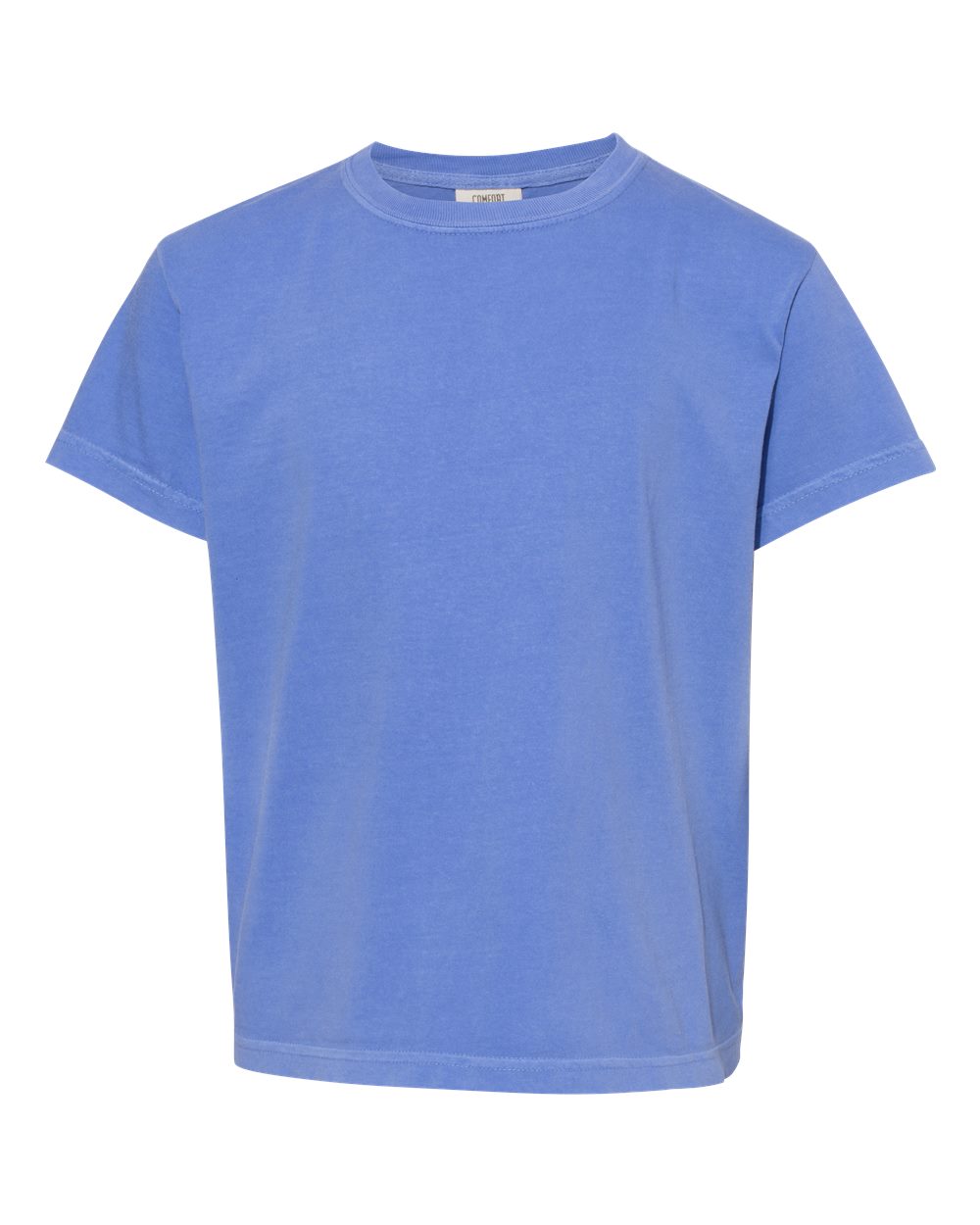 Comfort Colors Garment-Dyed Youth Heavyweight T-Shirt 9018 #color_Flo Blue