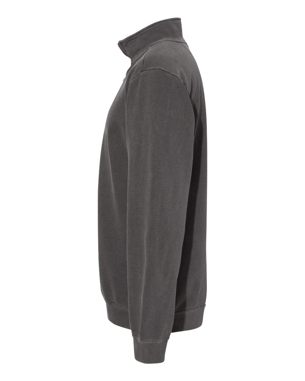 Comfort Colors Garment-Dyed Quarter Zip Sweatshirt 1580 #color_Pepper