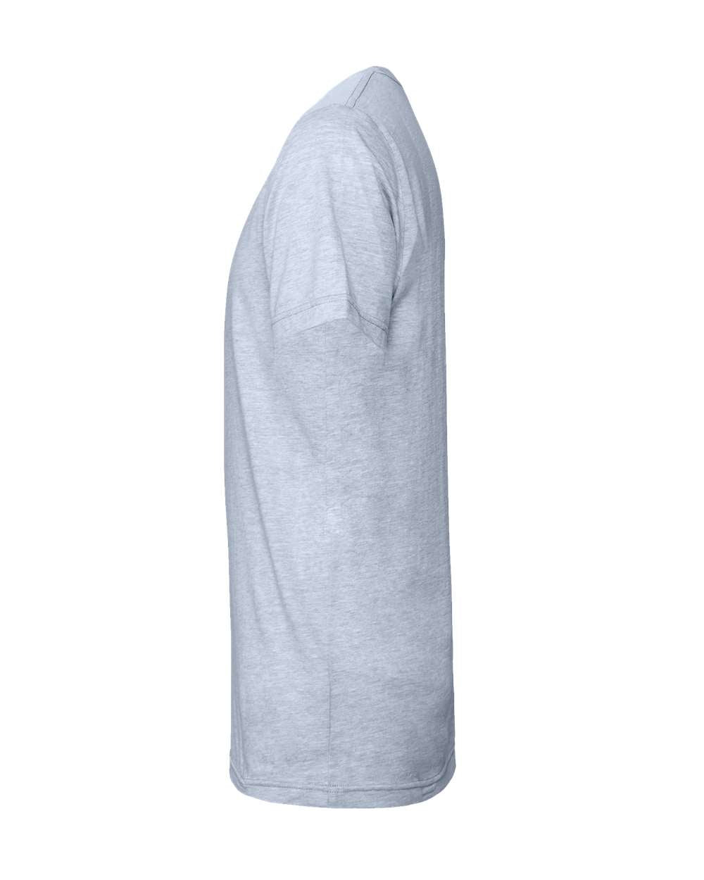 BELLA + CANVAS CVC Jersey Tee 3001CVC Heather Prism Blue CVC Jersey Tee