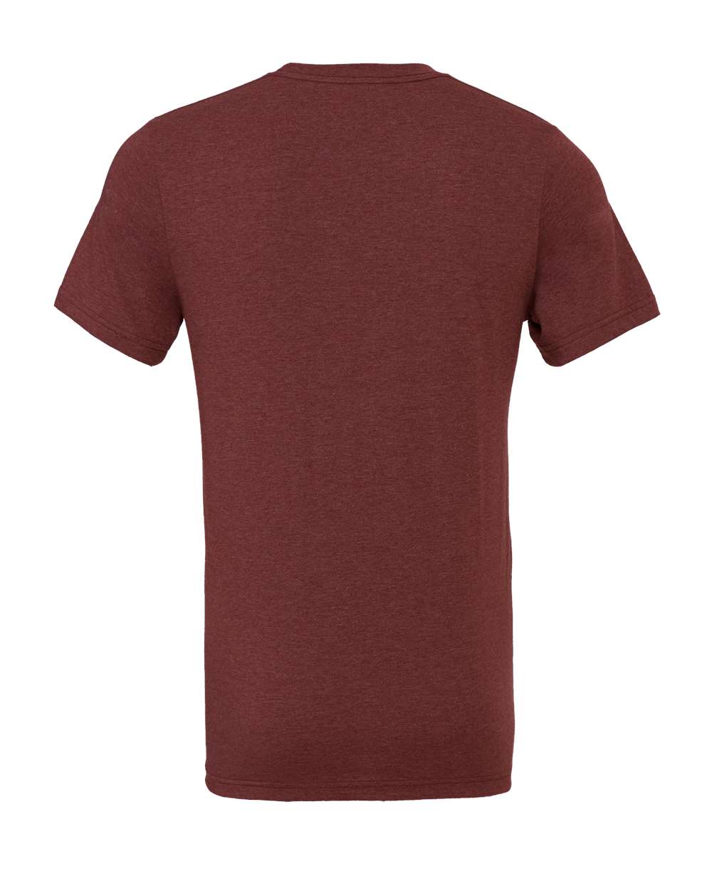 Heather Cardinal Color CVC Jersey Tee