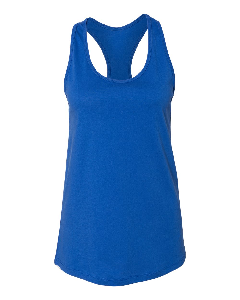 True Royal Color Women's Jersey Racerback Tank