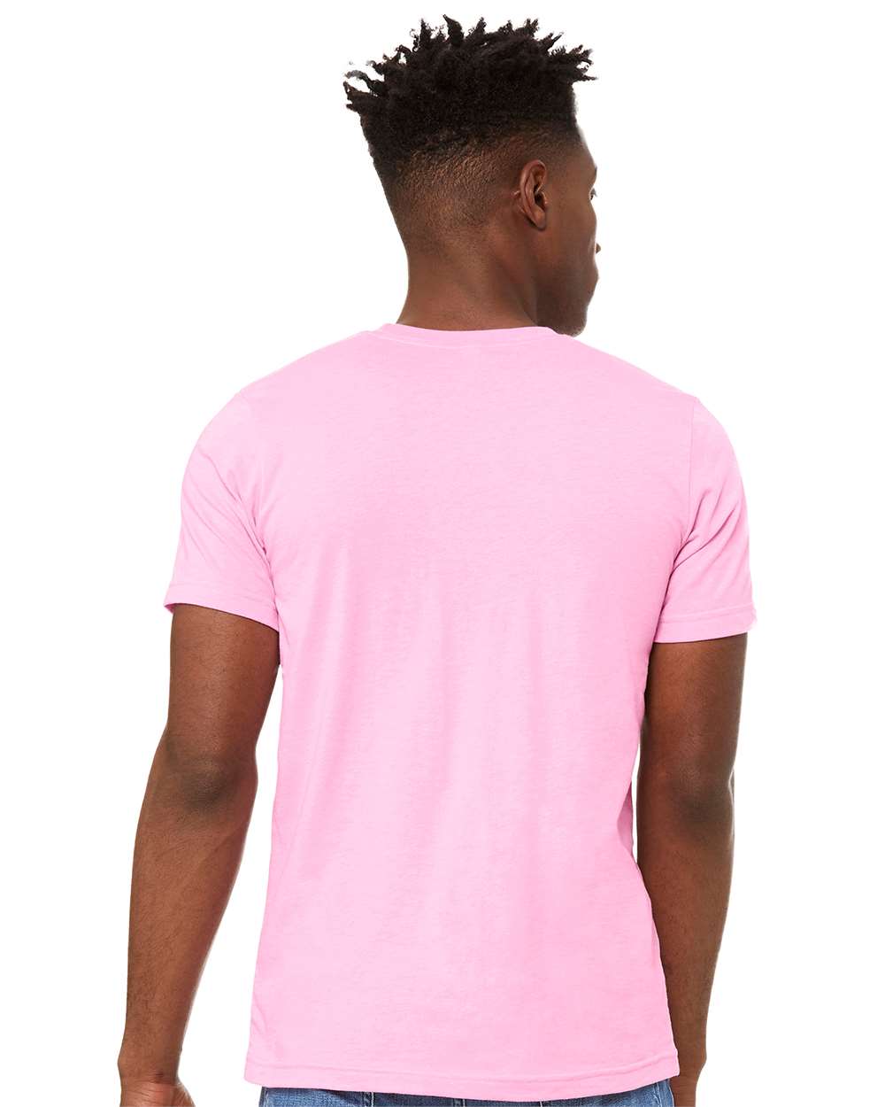 mdl Heather Bubble Gum Color CVC Jersey Tee
