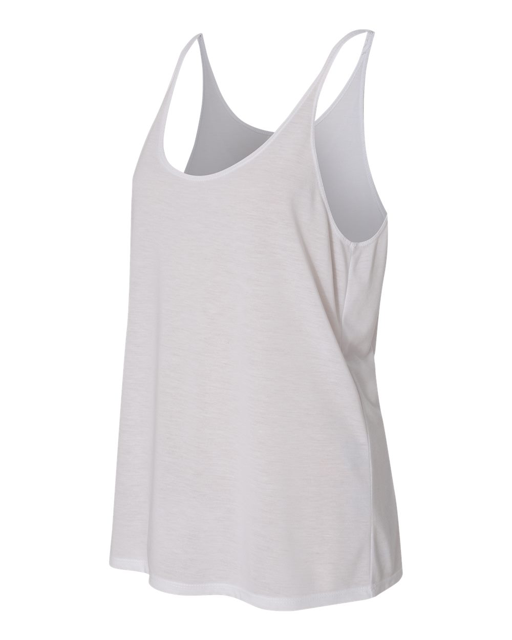 White Color Women's Slouchy Tank