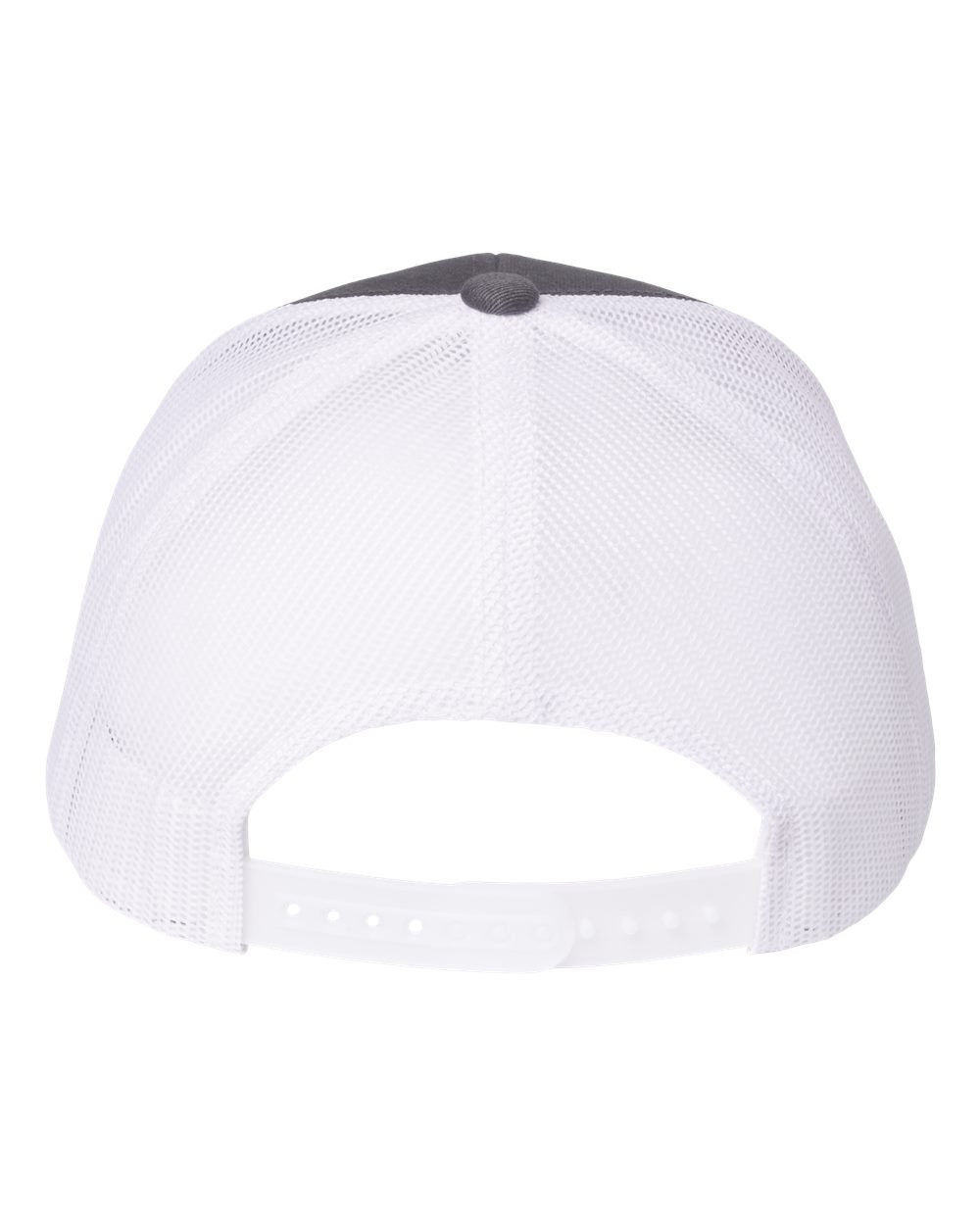 YP Classics Sustainable Retro Trucker Cap 6606R #color_Charcoal/ White