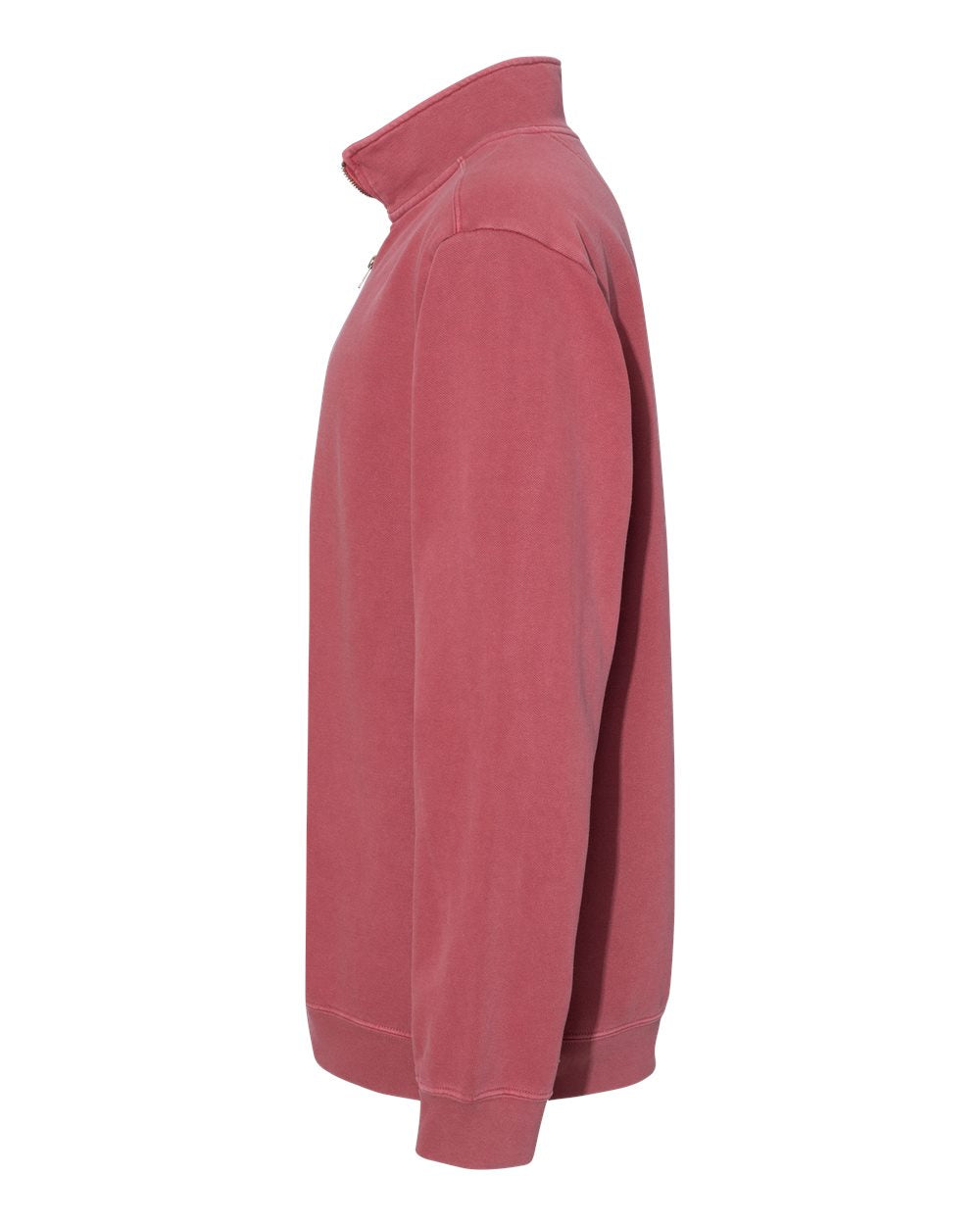 Comfort Colors Garment-Dyed Quarter Zip Sweatshirt 1580 #color_Crimson