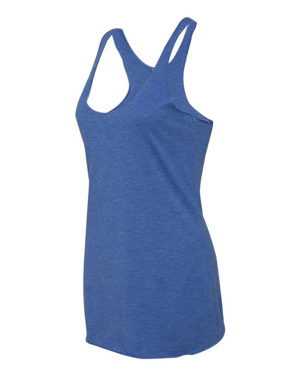 Next Level Women’s Triblend Racerback Tank 6733 #color_Vintage Royal