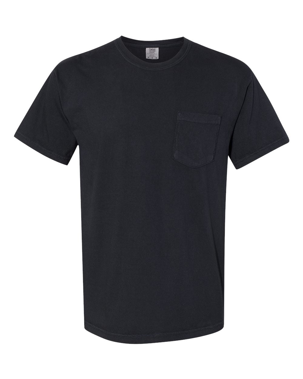 Comfort Colors Garment-Dyed Heavyweight Pocket T-Shirt 6030 #color_Black