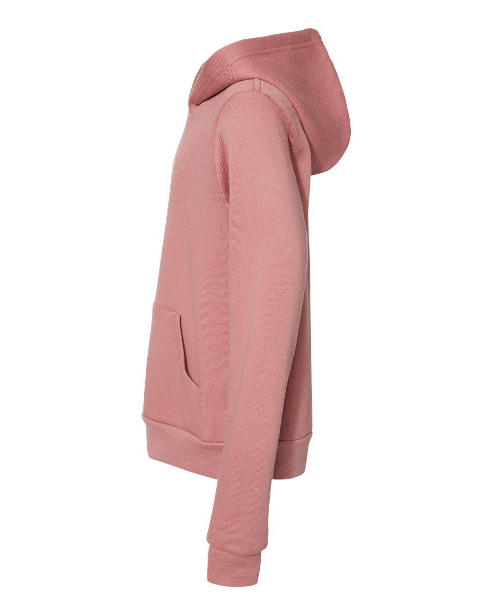 Mauve Color Youth Sponge Fleece Hoodie