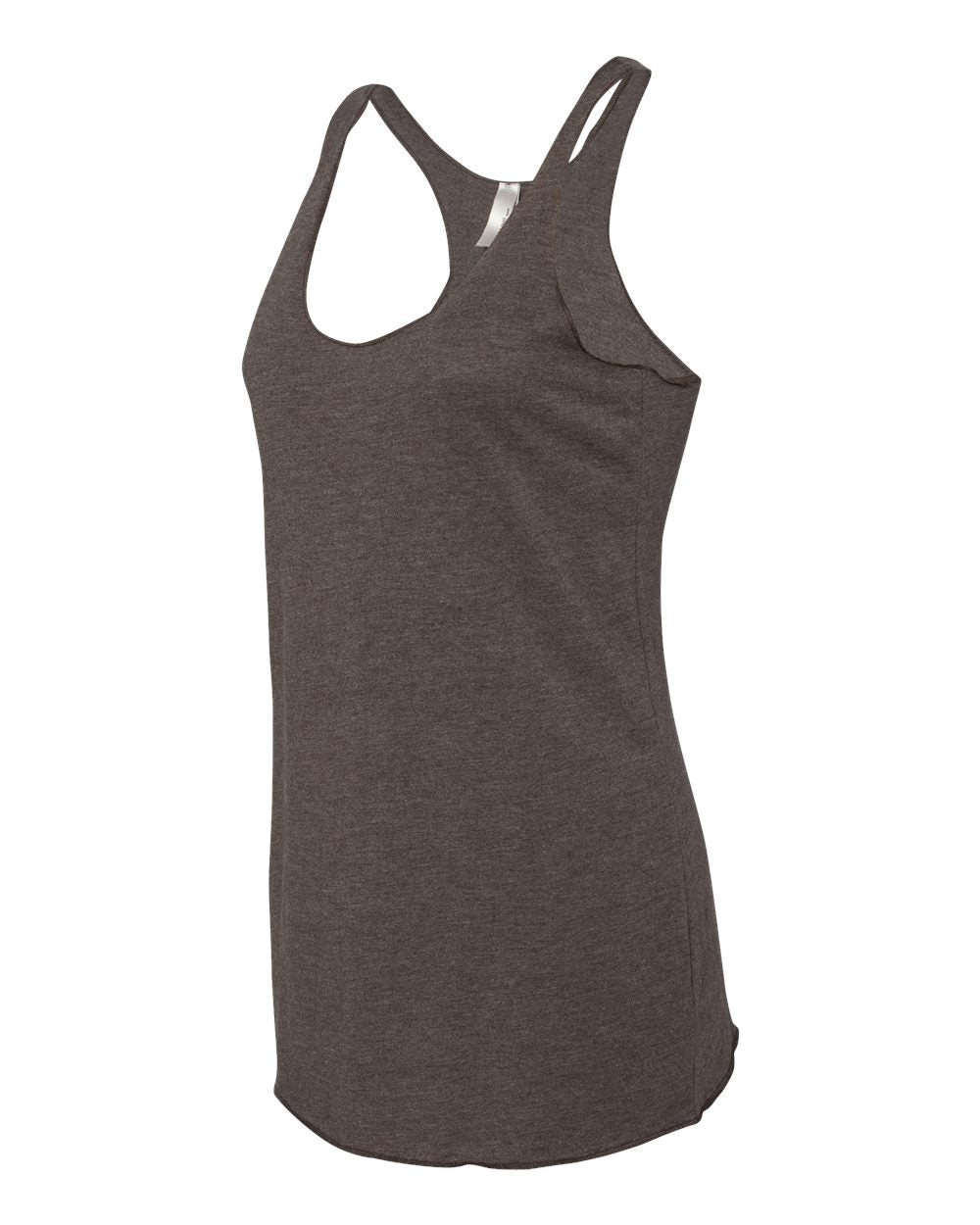 Next Level Women’s Triblend Racerback Tank 6733 #color_Macchiato
