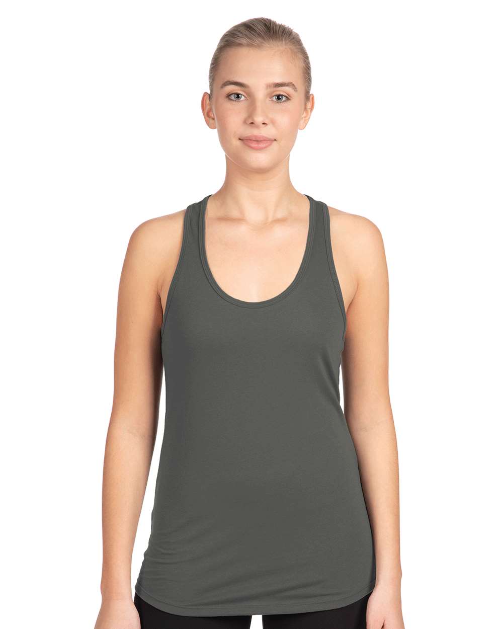 Next Level Women's Ideal Racerback Tank 1533 #colormdl_Dark Grey