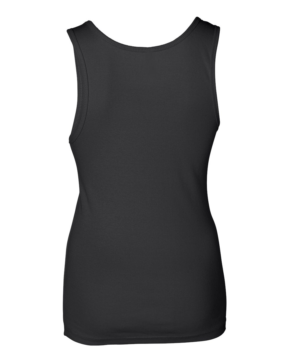 Black Color Women's Baby Rib Tank