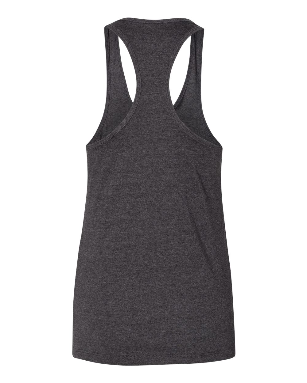 Dark Grey Heather Color Women's Jersey Racerback Tank