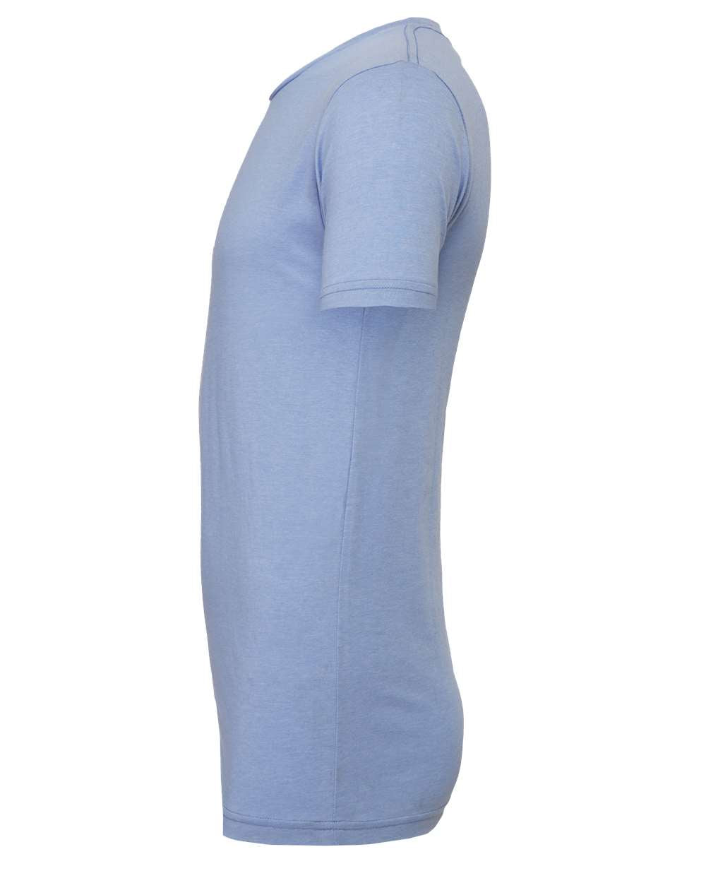 Heather Blue Color CVC Jersey Tee