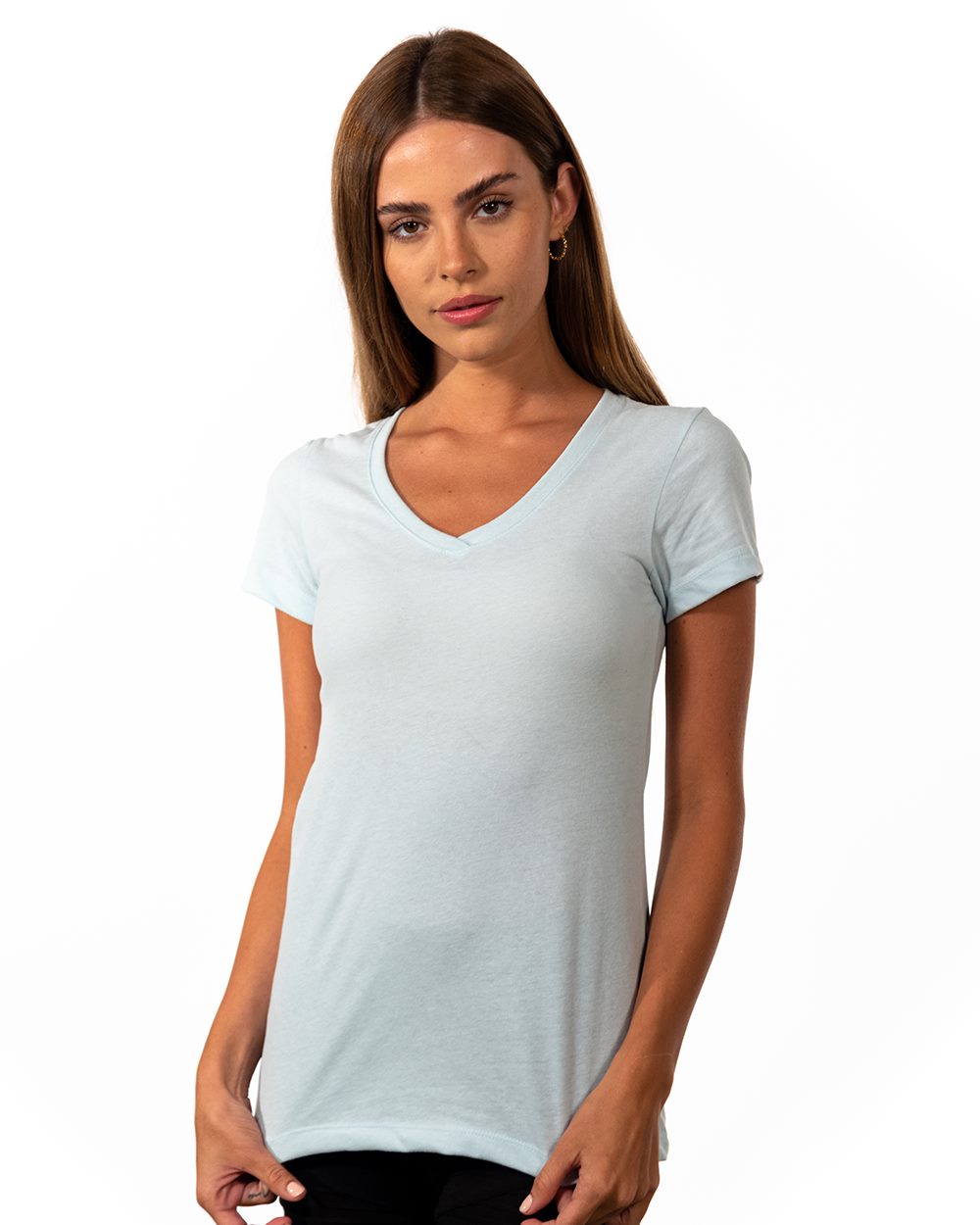 Next Level Women's Sueded V 6480