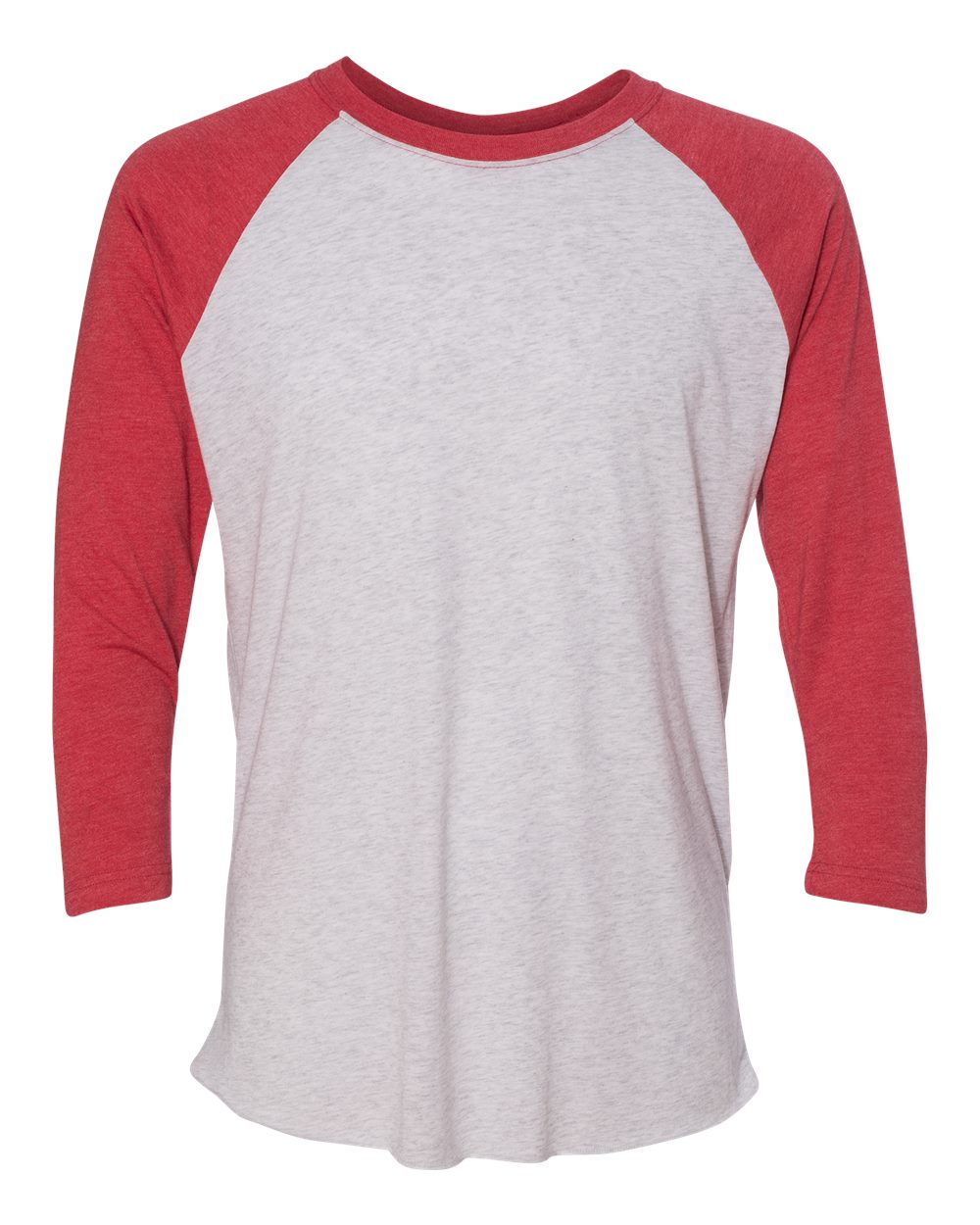 #color_Vintage Red Sleeves/ Heather White Body