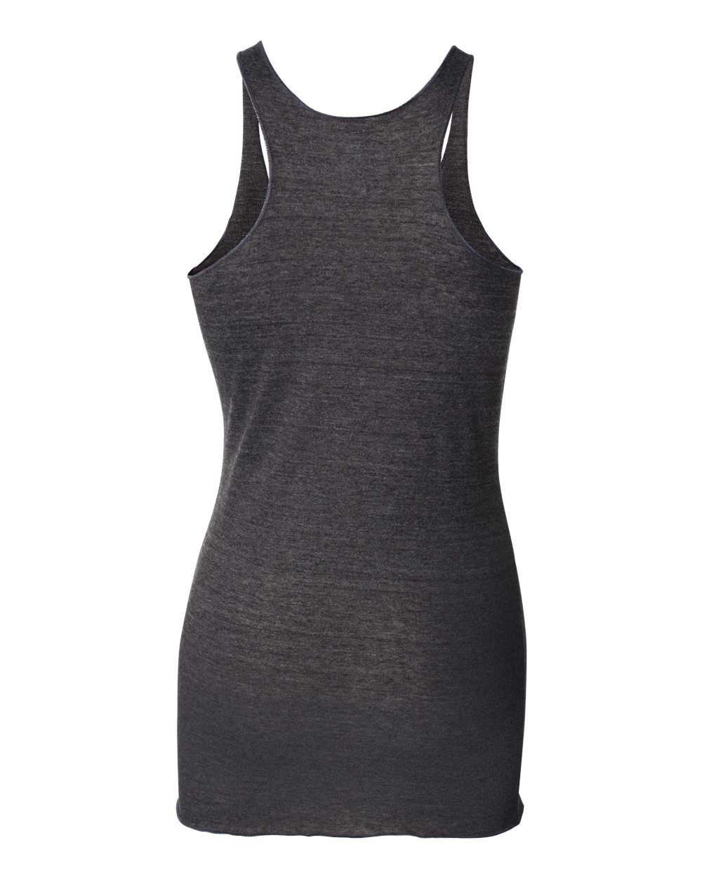 Charcoal Black Triblend Women's Triblend Racerback Tank 8430
