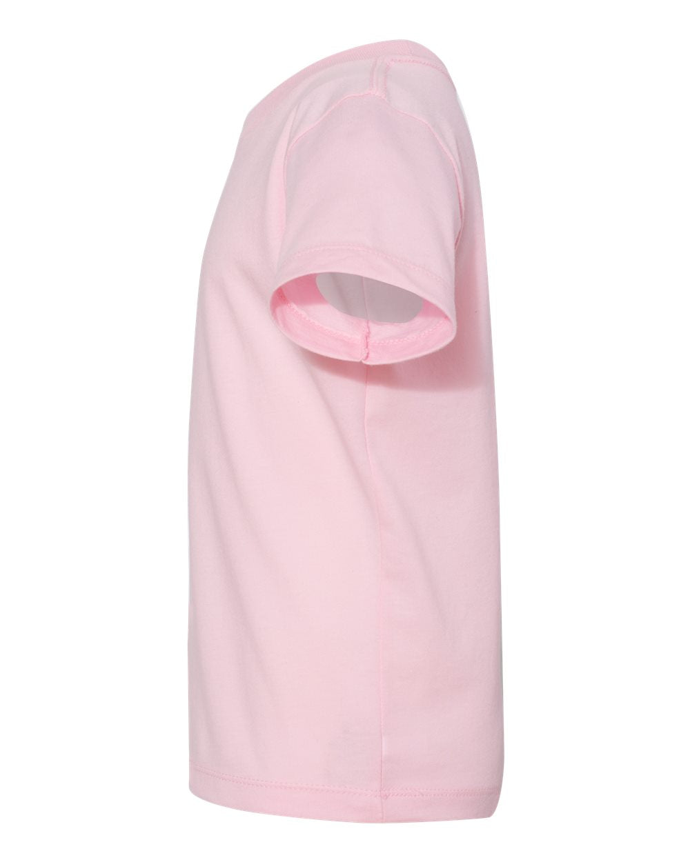Pink Color Toddler Jersey Tee