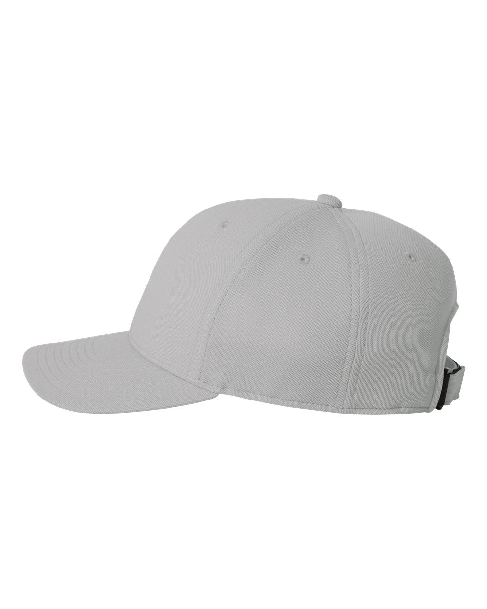 Silver Color Flexfit 110® Cool & Dry Mini-Piqué Cap Side View