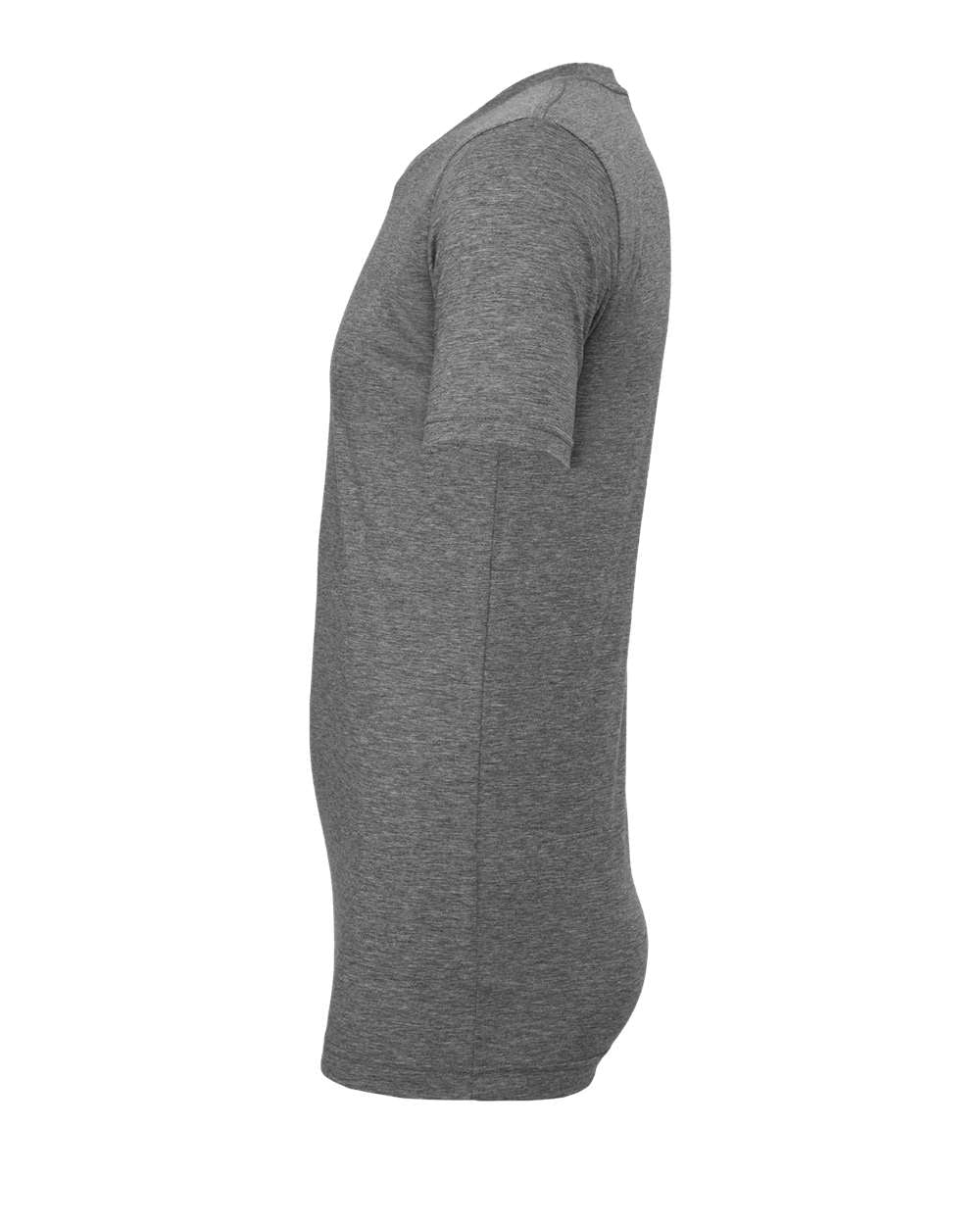 Deep Heather Color CVC Jersey Tee
