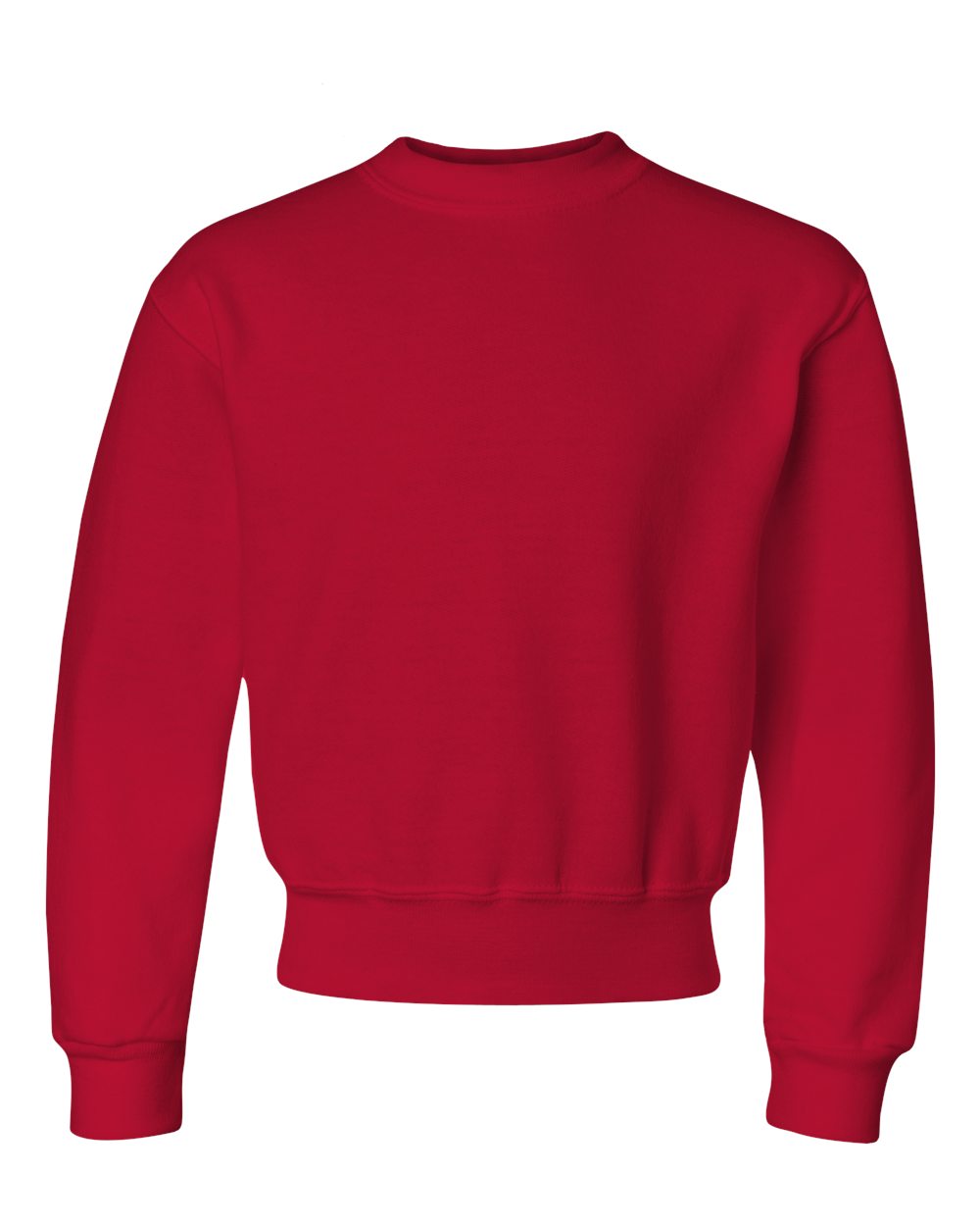 JERZEES NuBlend® Youth Crewneck Sweatshirt 562BR #color_True Red