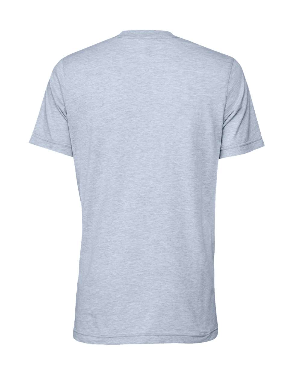 BELLA + CANVAS CVC Jersey Tee 3001CVC Heather Prism Blue CVC Jersey Tee