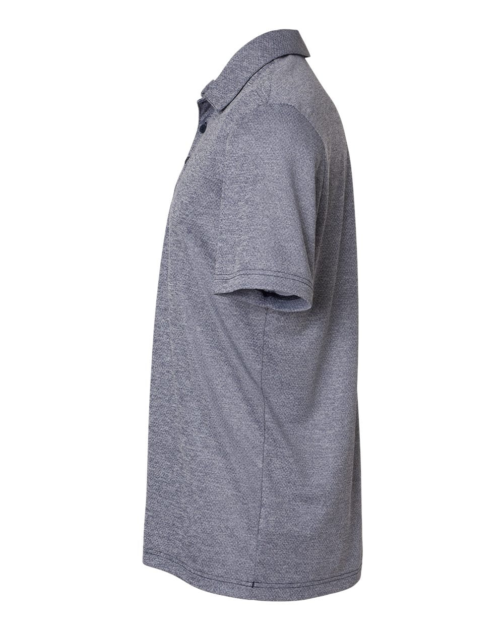 Adidas A591 Space Dyed Polo #color_Collegiate Navy Melange