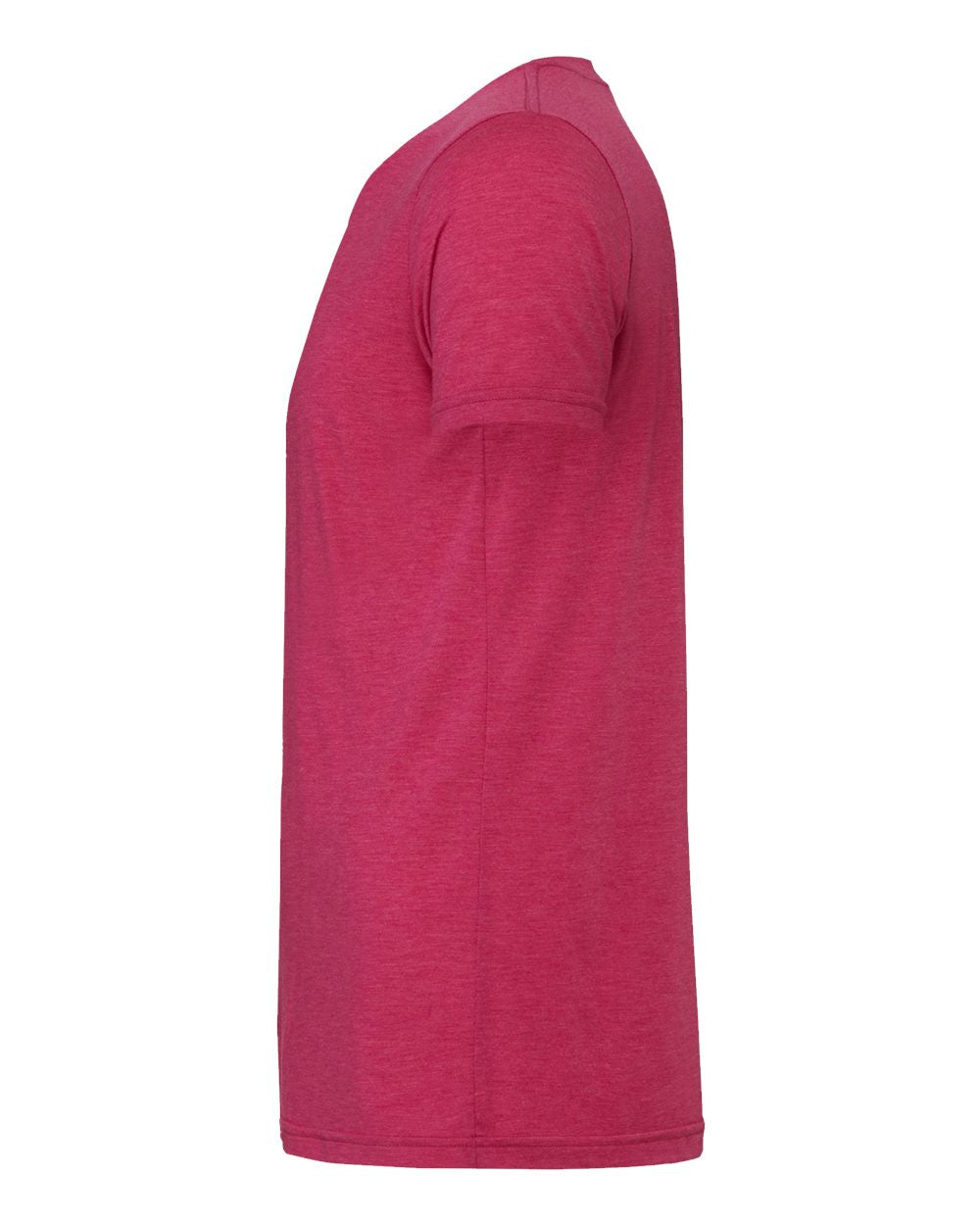 BELLA + CANVAS CVC Jersey Tee 3001CVC Heather Raspberry Color BELLA + CANVAS CVC Jersey Tee 3001CVC