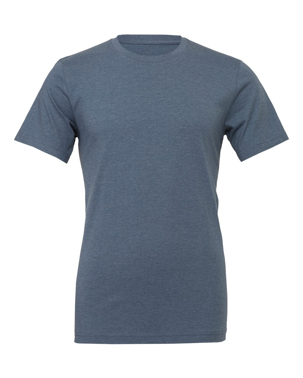 BELLA + CANVAS CVC Jersey Tee 3001CVC Heather Slate Color CVC Jersey Tee