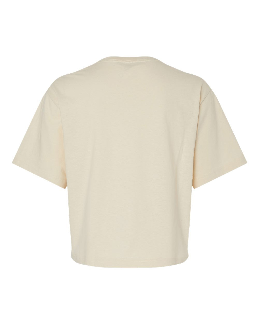 American Apparel Women's Fine Jersey Boxy Tee 102 #color_Creme