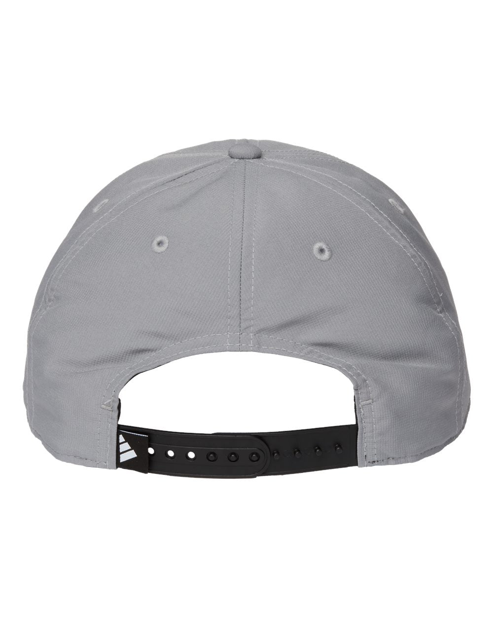Grey Three Color Sustainable Performance Max Cap Back View