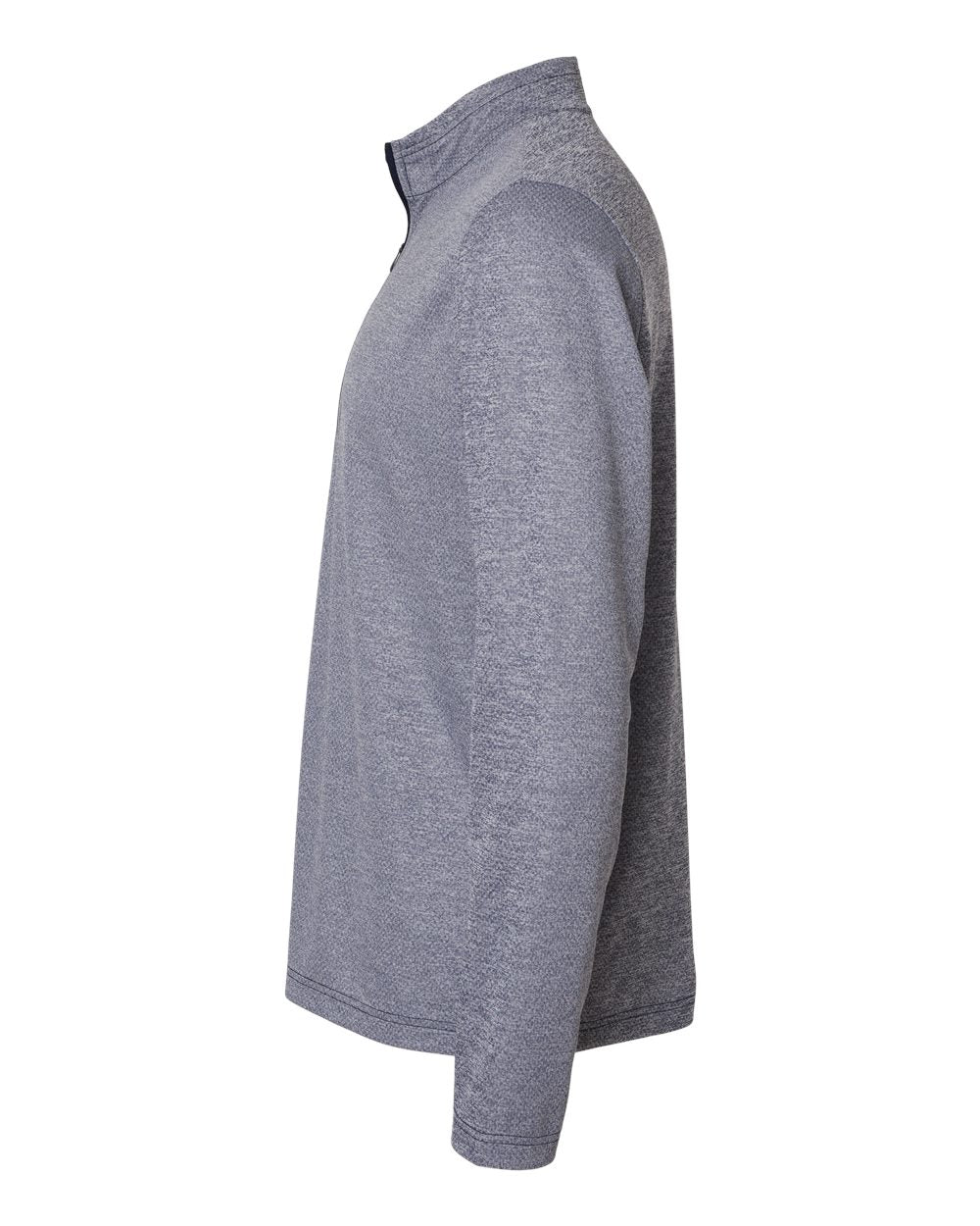 Adidas A593 Space Dyed Quarter-Zip Pullover #color_Collegiate Navy Melange