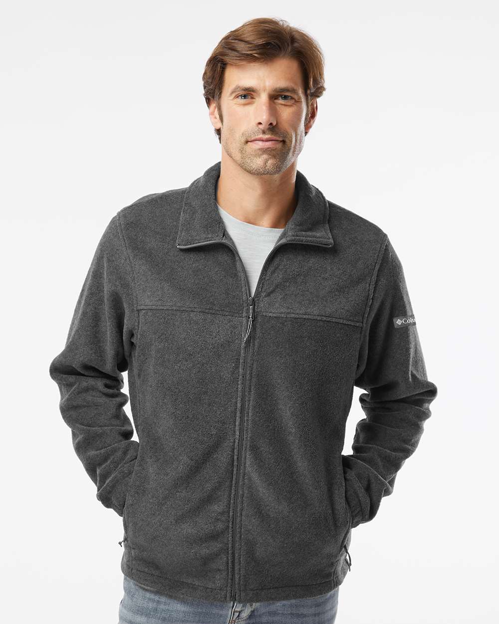 Columbia Steens Mountain™ Full Zip 2.0 Jacket 212478 #colormdl_Charcoal Heather