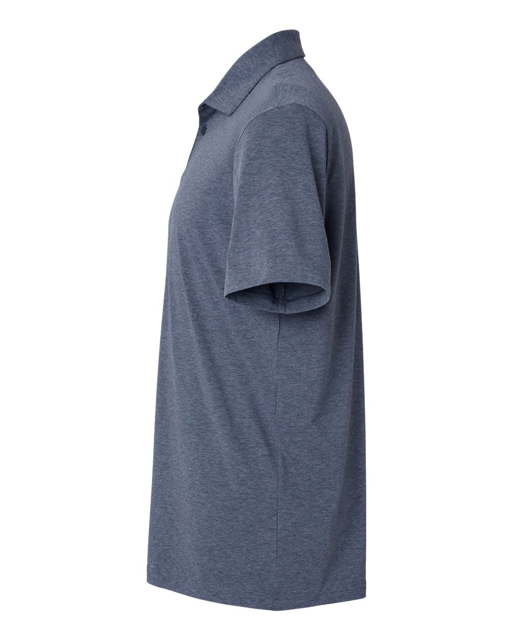 Adidas A590 Blend Polo T-Shirt #color_Collegiate Navy Melange