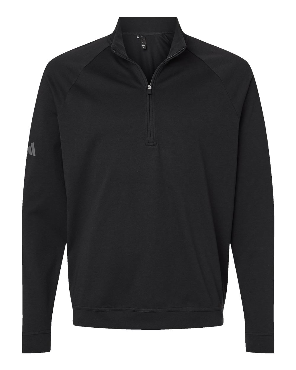 Adidas Club Quarter-Zip Pullover A598 #color_Black