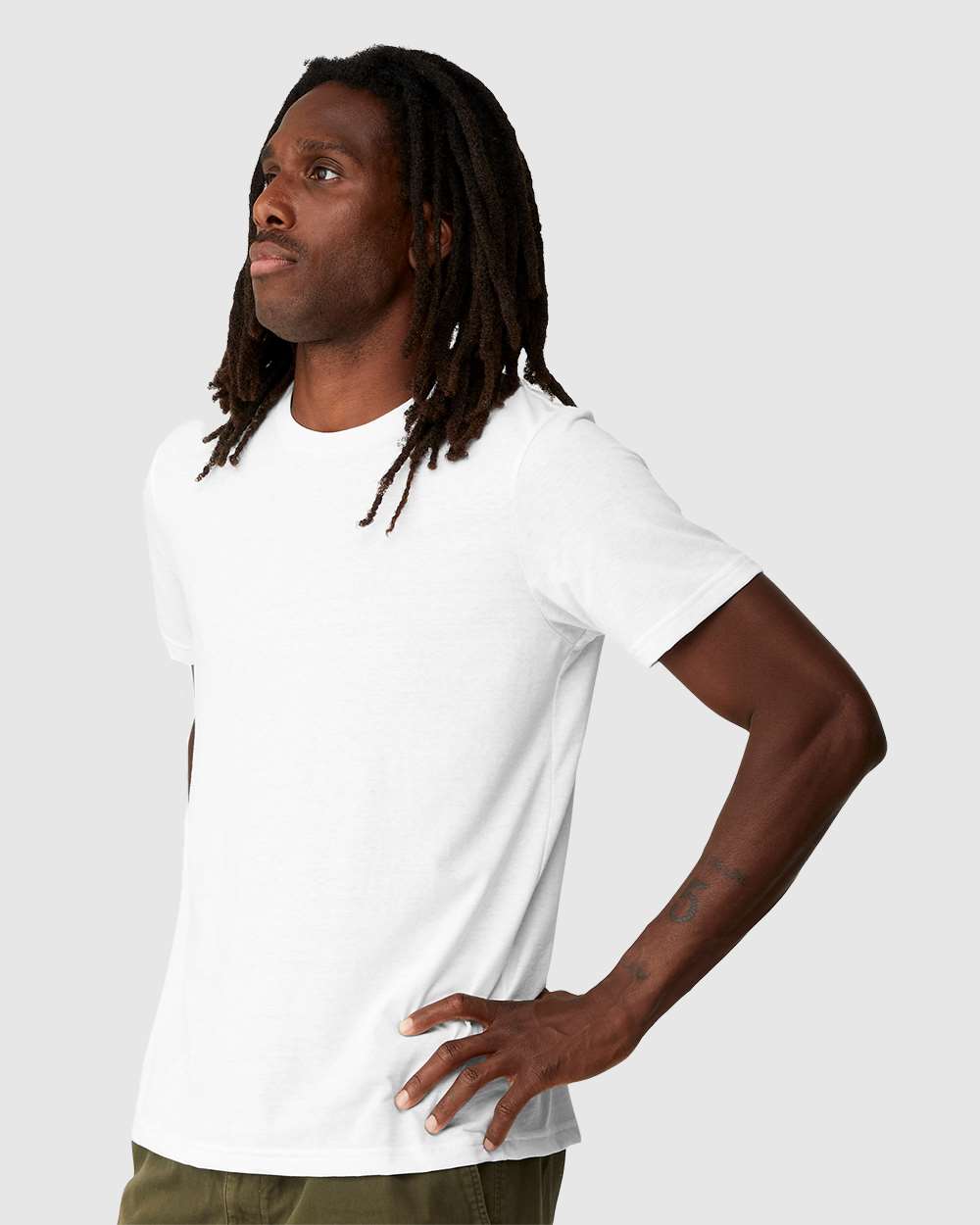 mdl White Color EcoMax Tee