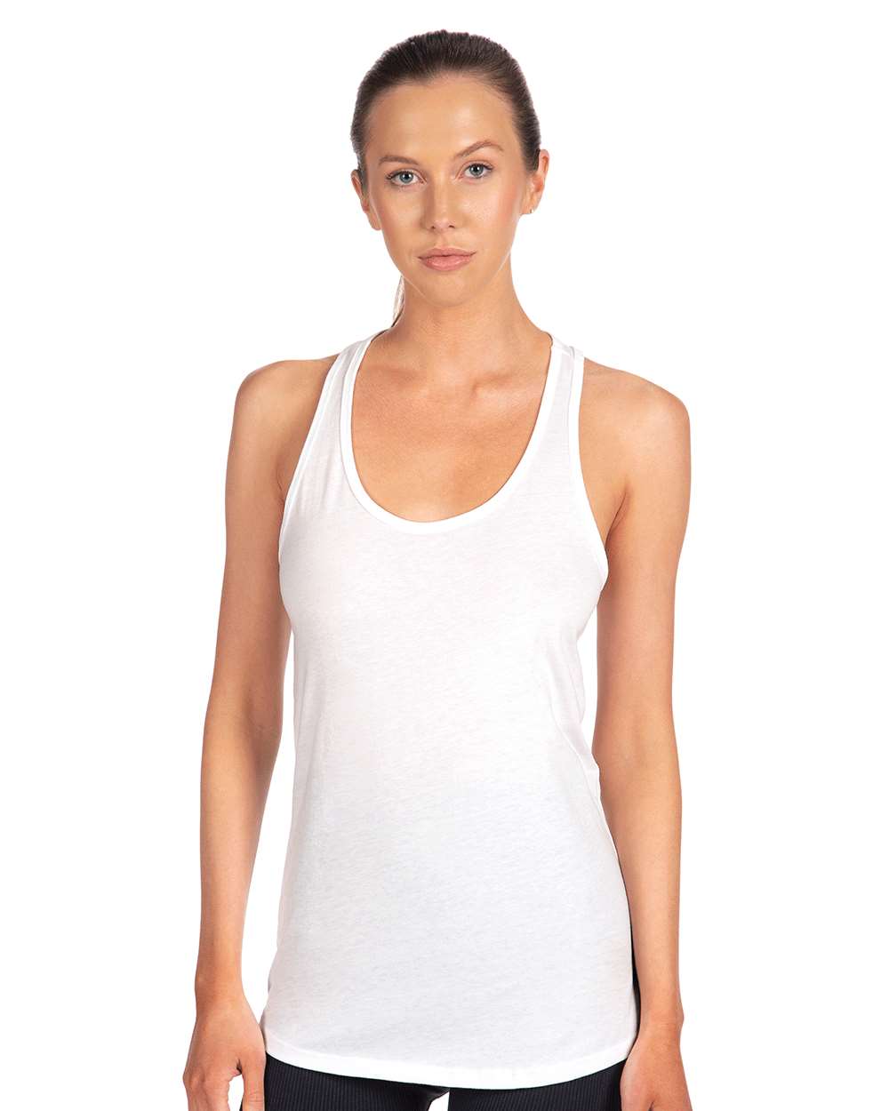 Next Level Women's Ideal Racerback Tank 1533 #colormdl_White