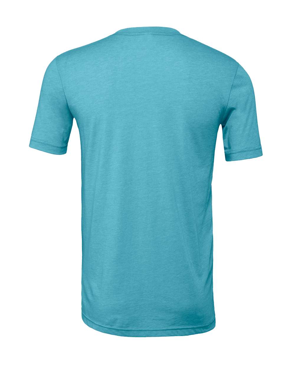Heather Aqua Color CVC Jersey Tee