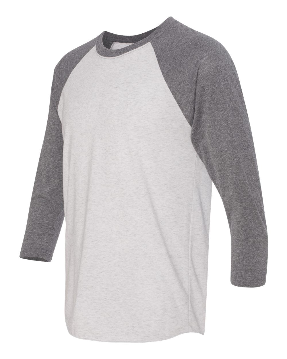 #color_Premium Heather Sleeves/ Heather White Body