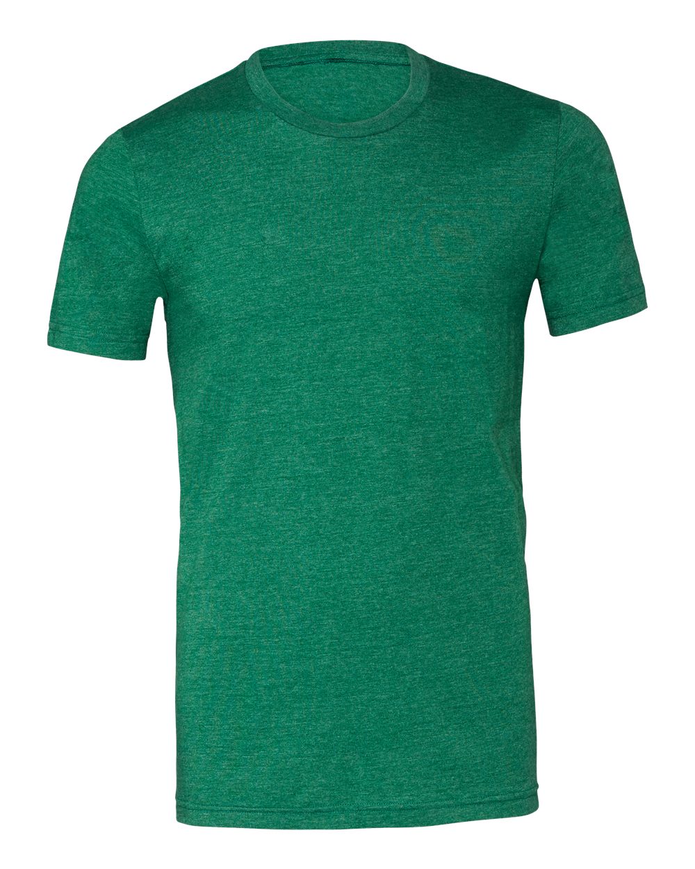 BELLA + CANVAS CVC Jersey Tee 3001CVC Heather Grass Green Color CVC Jersey Tee