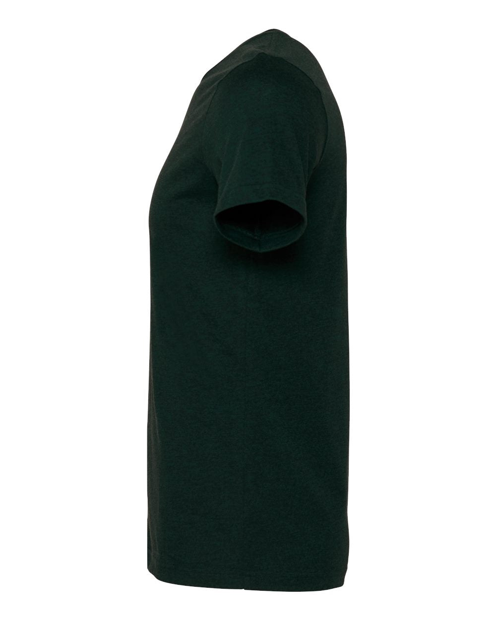 BELLA + CANVAS CVC Jersey Tee 3001CVC Heather Emerald Color CVC Jersey Tee