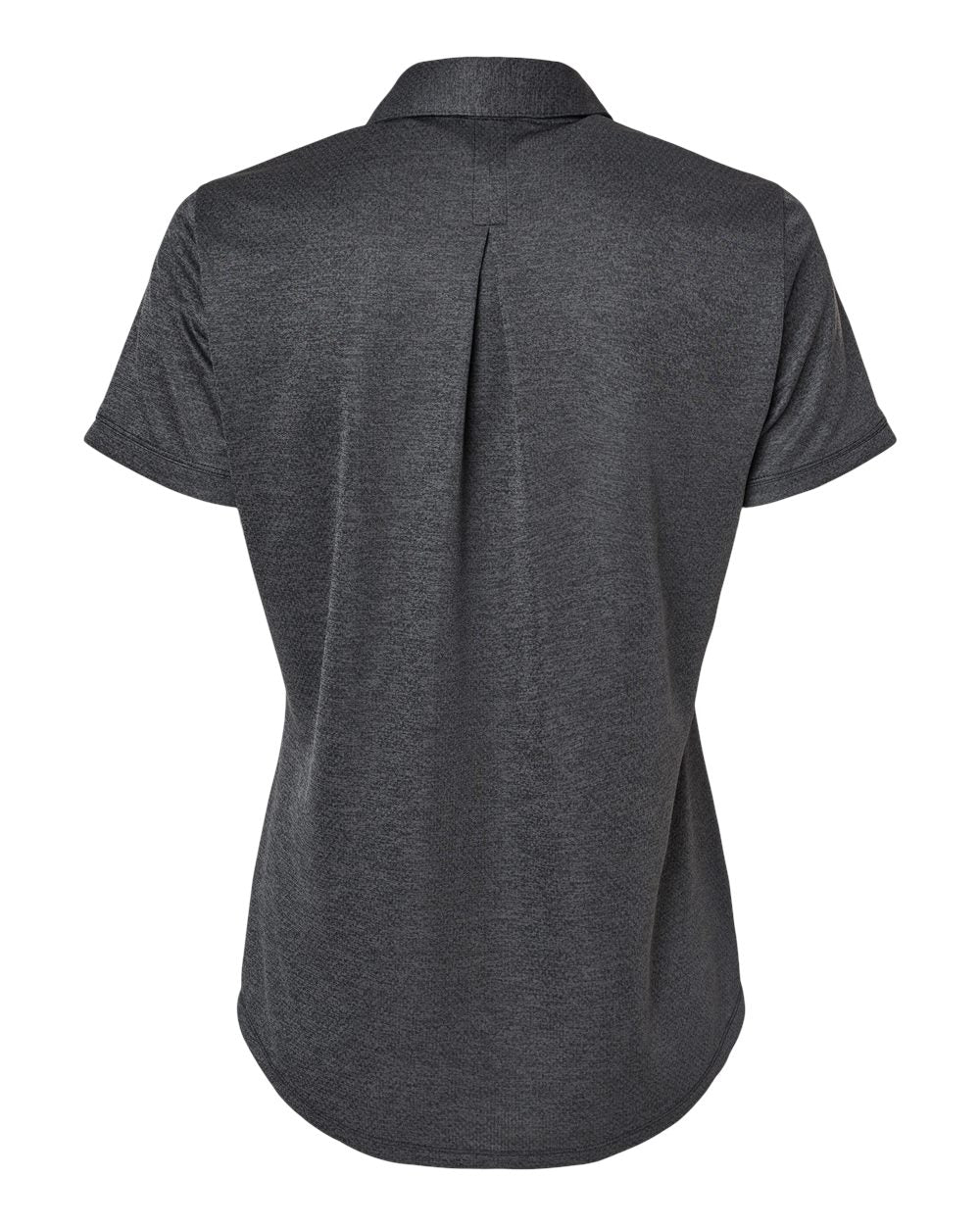 Adidas A592 Women's Space Dyed Polo #color_Black Melange