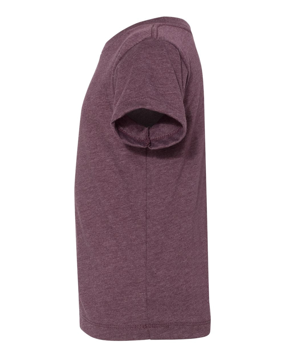BELLA + CANVAS Toddler Jersey Tee 3001T Heather Maroon Color Toddler Jersey Tee