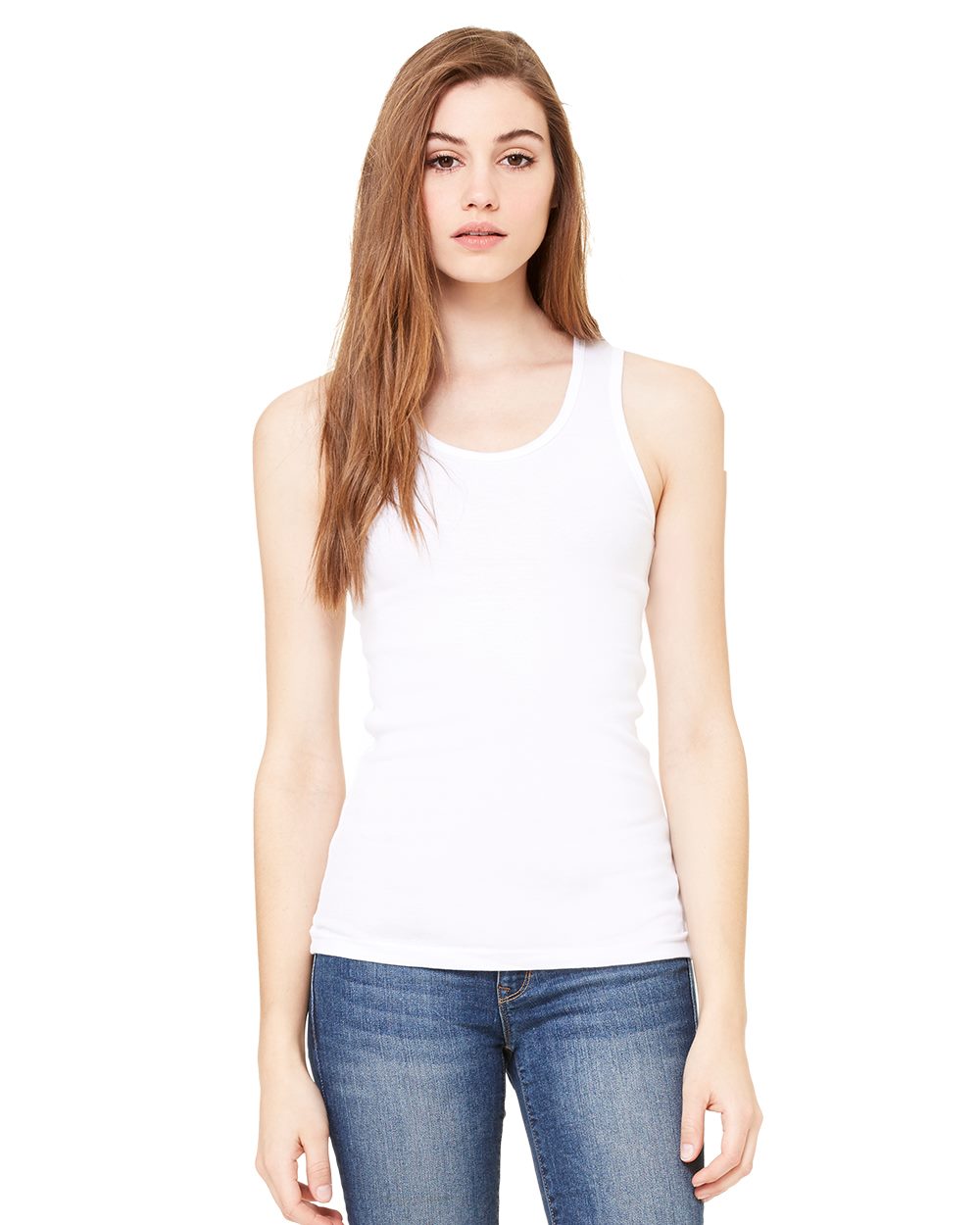 BELLA + CANVAS Women's Baby Rib Tank 1080 BELLA + CANVAS Women's Baby Rib Tank 1080
