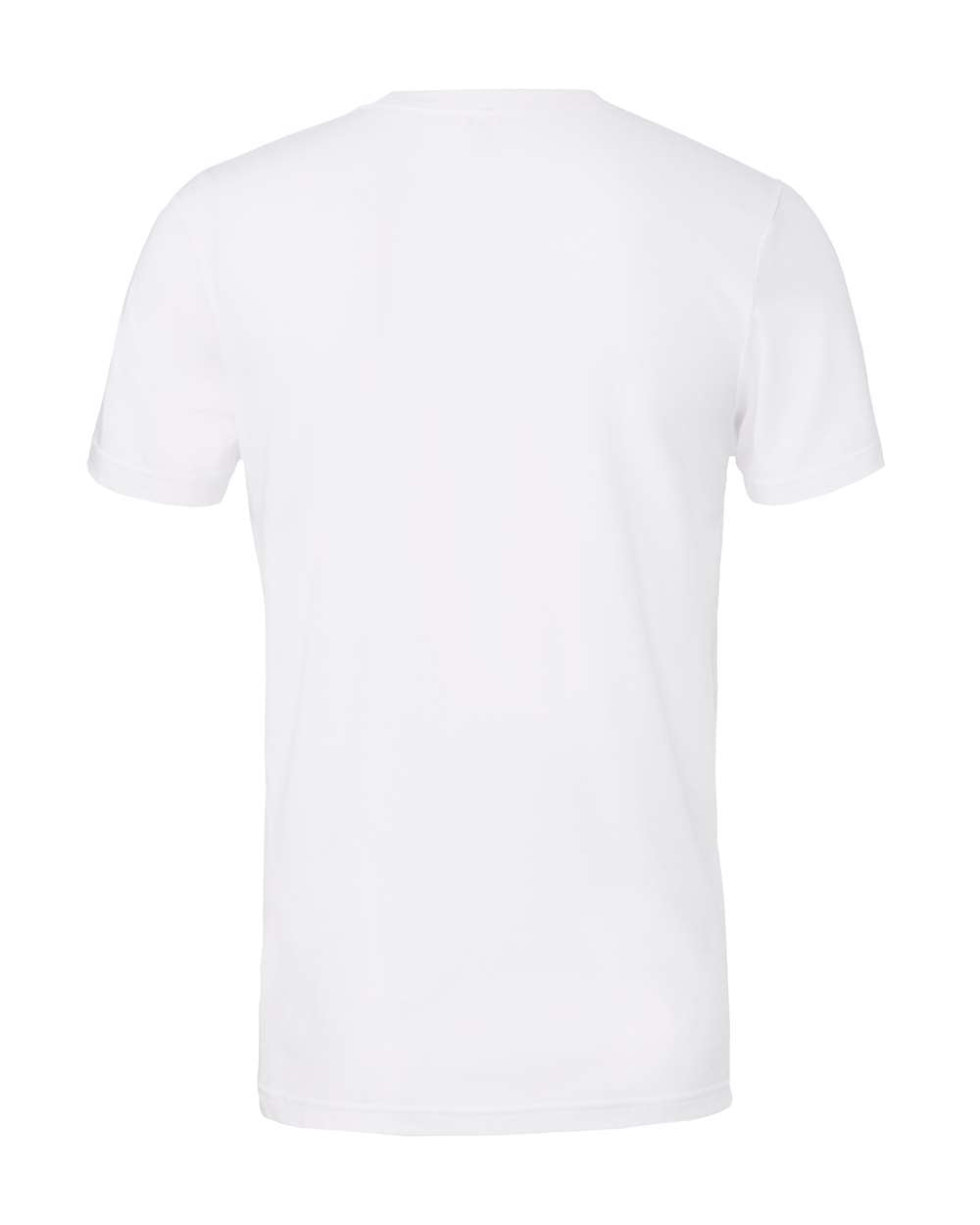 BELLA + CANVAS CVC Jersey Tee 3001CVC Solid White Blend Color CVC Jersey Tee