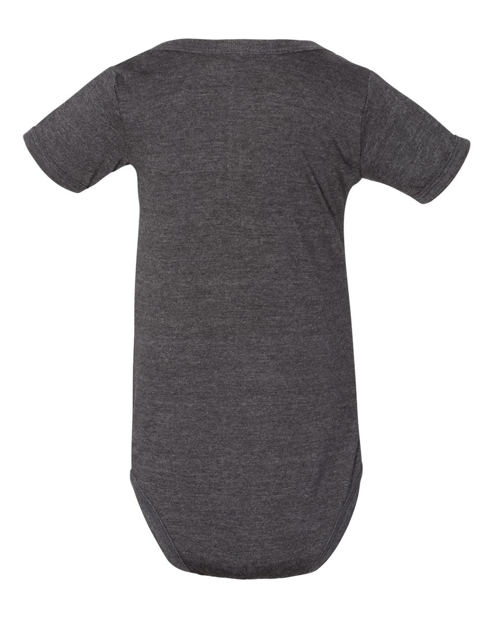 BELLA + CANVAS Infant Jersey One Piece 100B Dark Grey Heather Color Infant Jersey One Piece