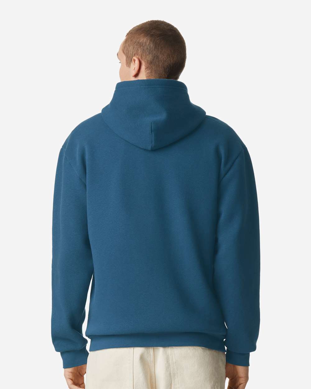 American Apparel  RF497 ReFlex Fleece Full-Zip Hoodie #colormdl_Sea Blue