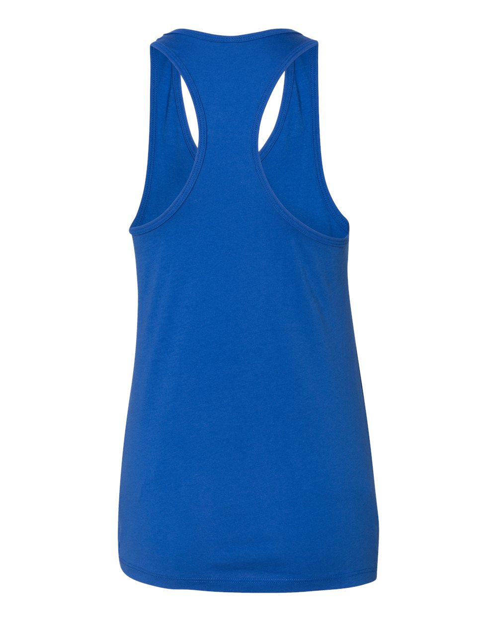 True Royal Color Women's Jersey Racerback Tank