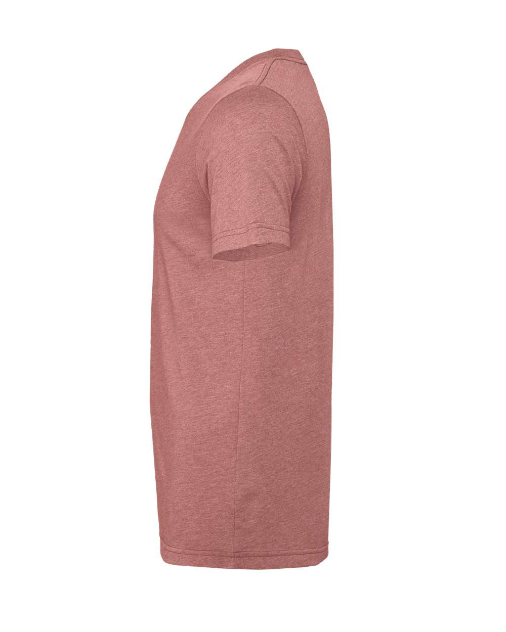 BELLA + CANVAS CVC Jersey Tee 3001CVC Heather Mauve Color CVC Jersey Tee