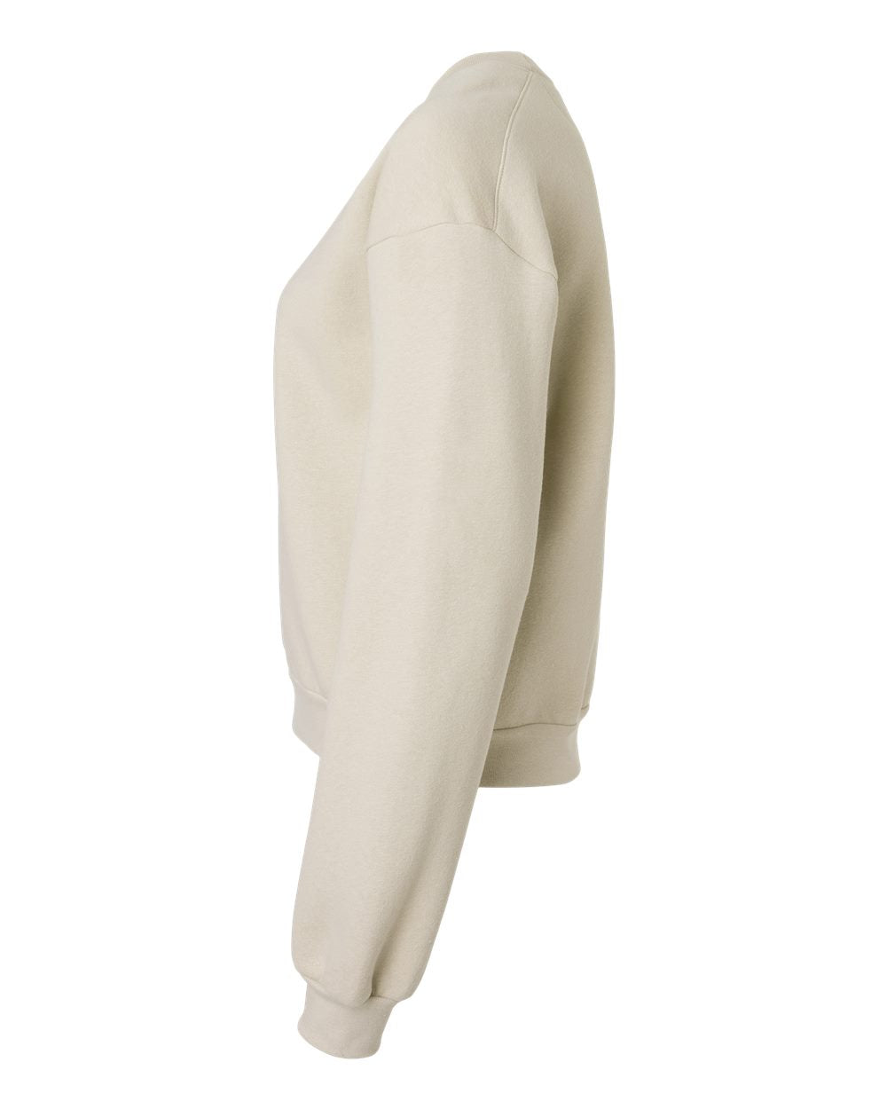American Apparel ReFlex Women's Fleece Crewneck Sweatshirt RF494 #color_Bone